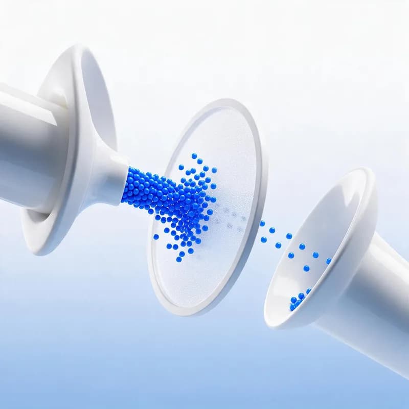 Flux de données filtré par une membrane, illustration de la perte de signal liée au consentement
