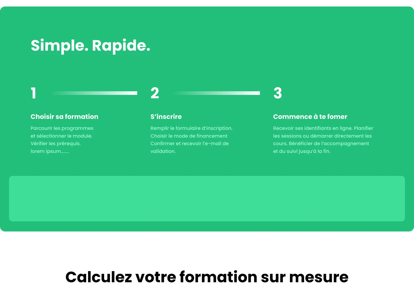 Apprendre Excel, section 3 du site