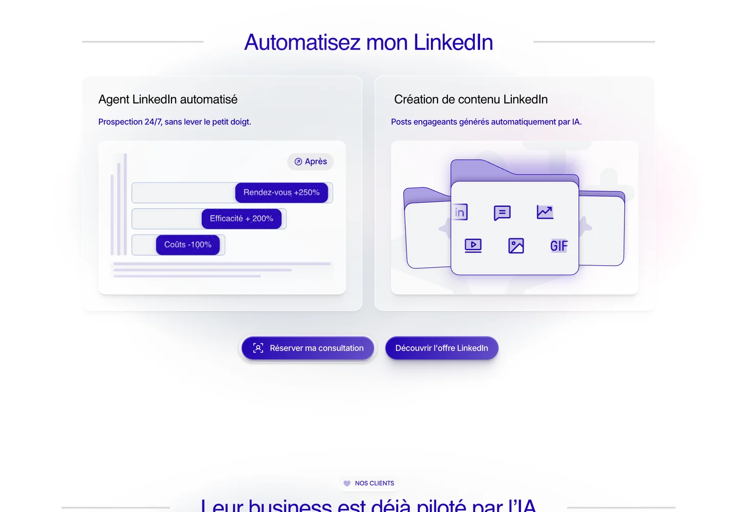 ExploreIA, section 3 du site