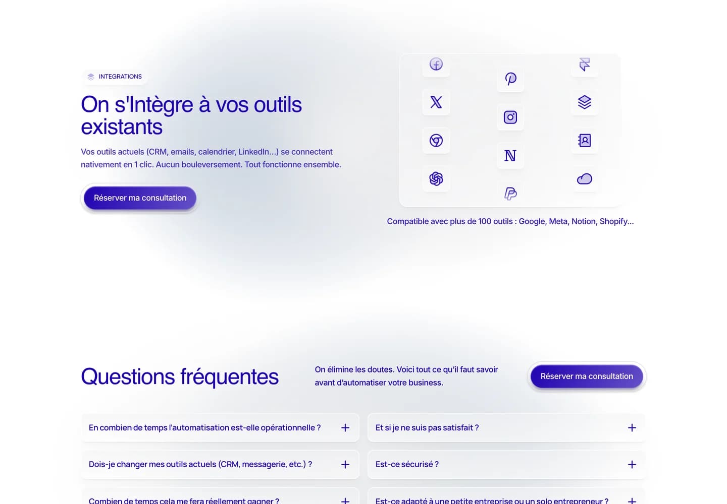 ExploreIA, section 4 du site