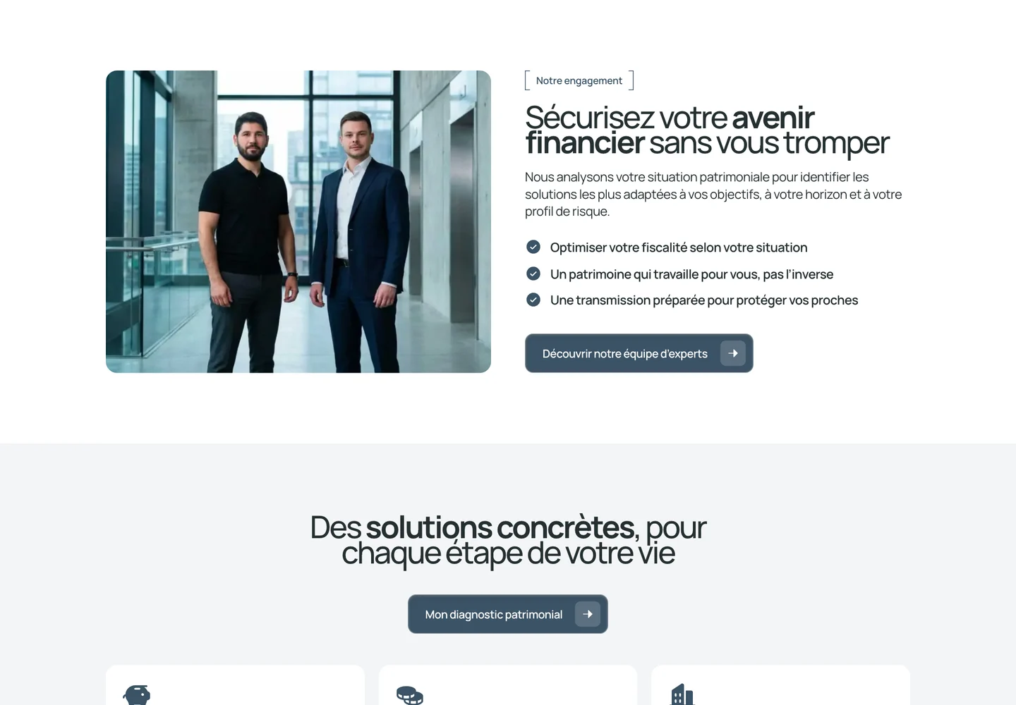 Ferless Conseil, section 3 du site