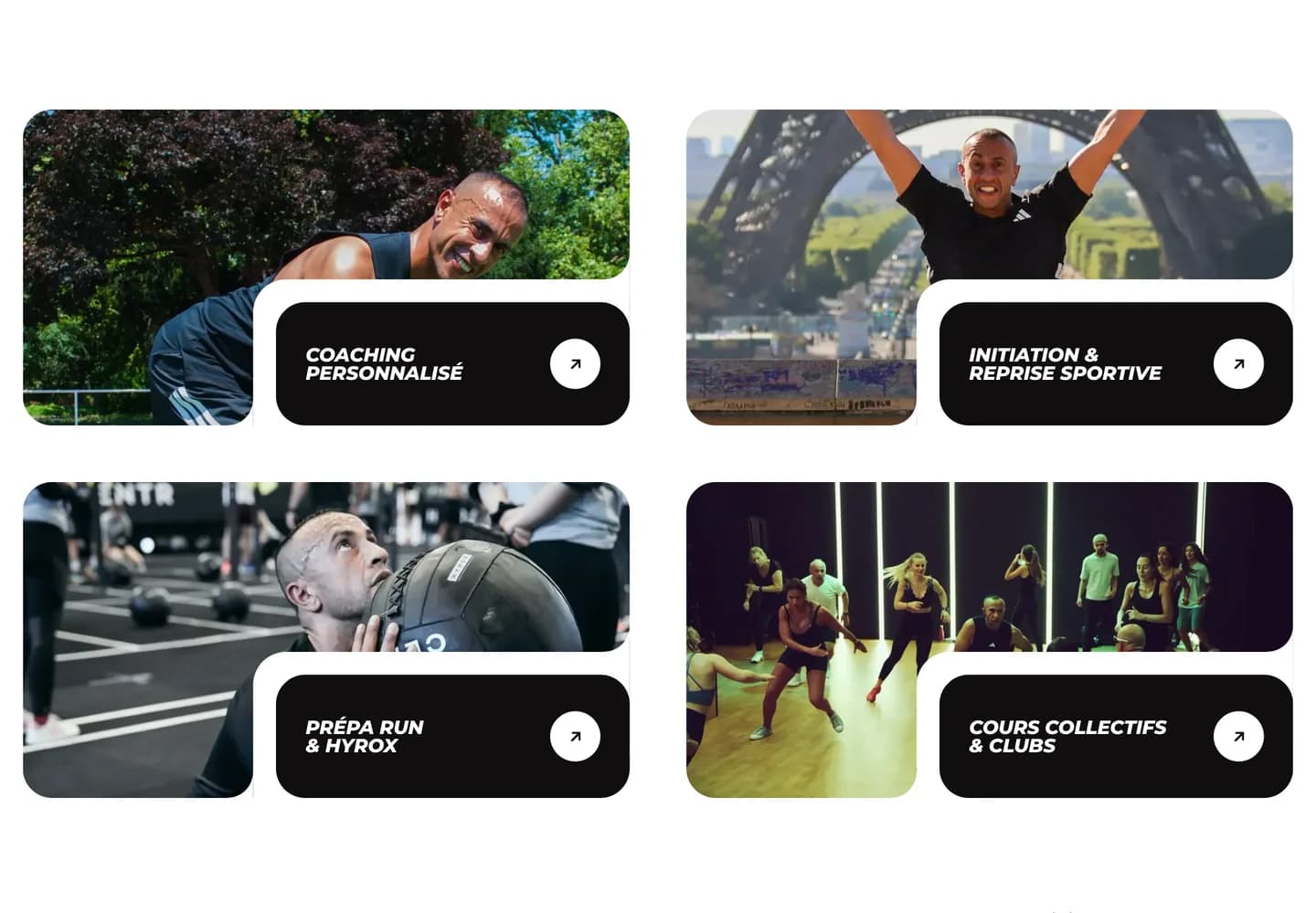 Fitness Performances, section 2 du site