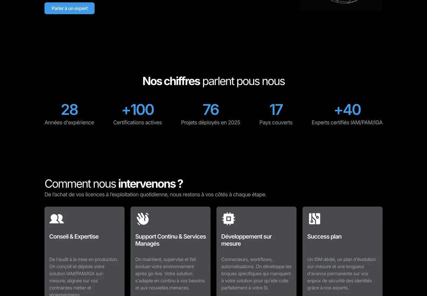 Ident1ty, section 2 du site