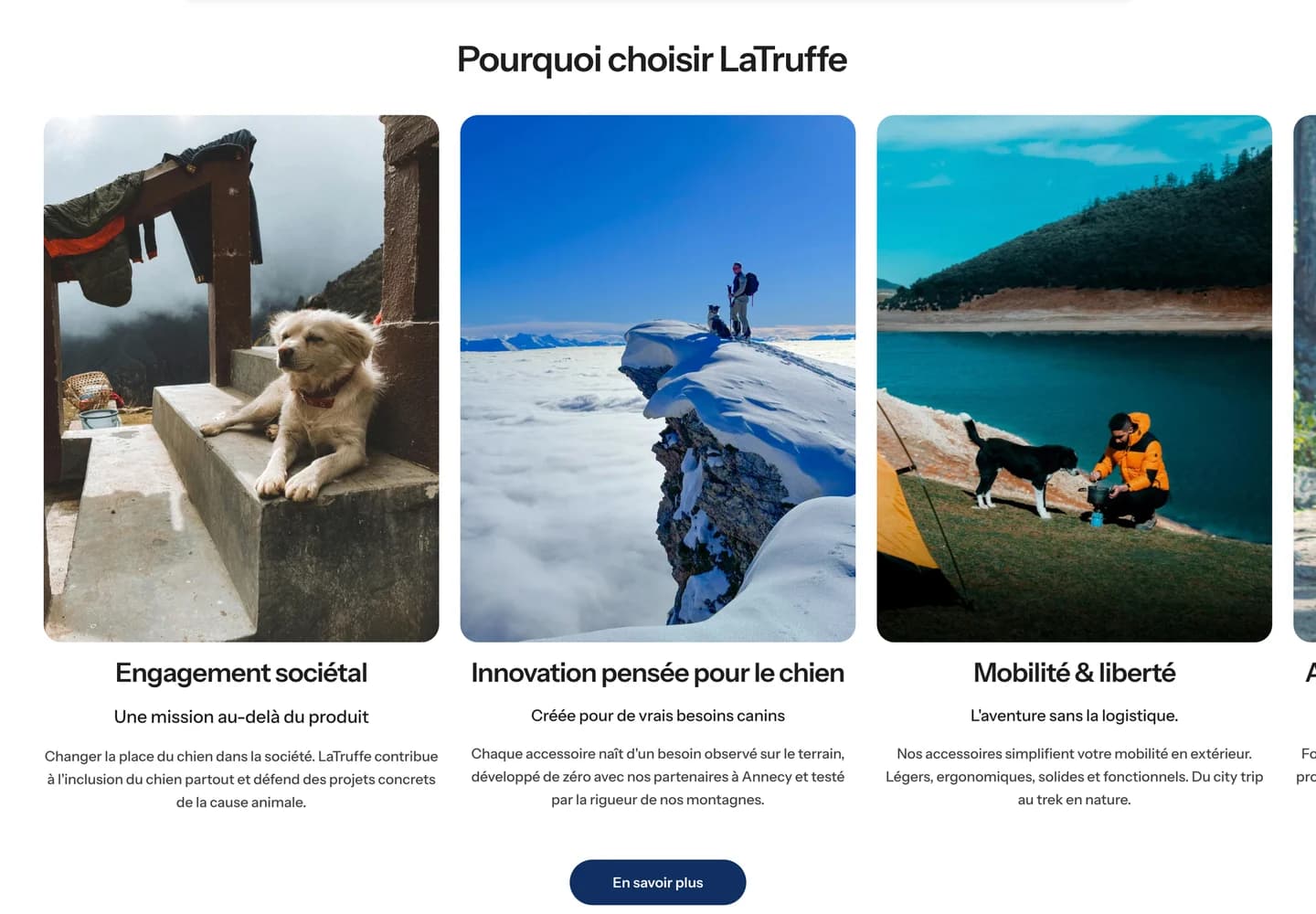 La Truffe, section 3 du site