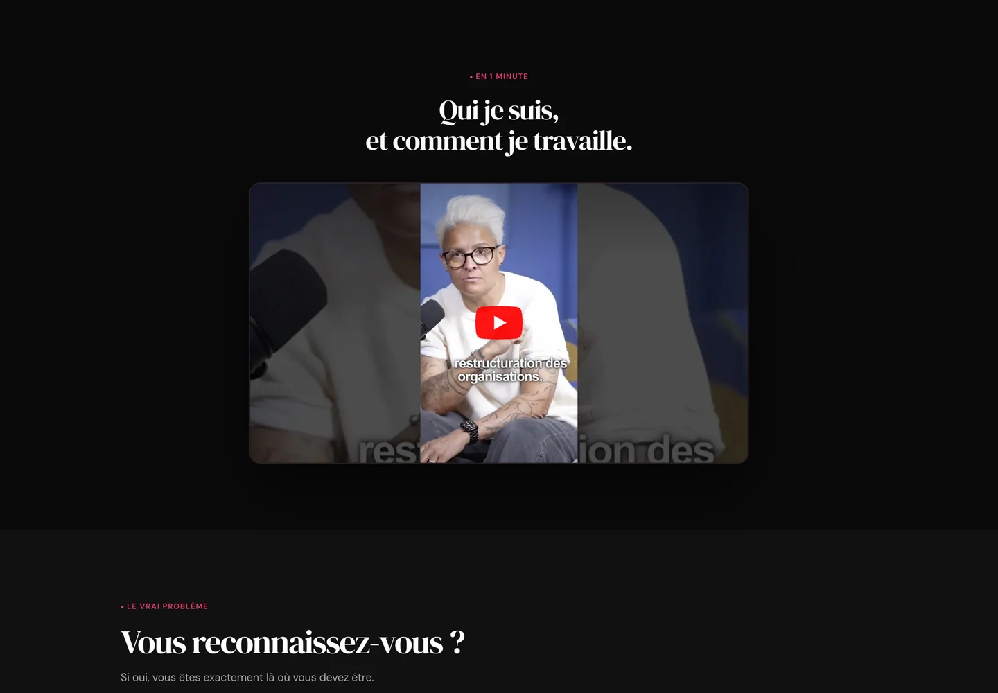 Leila Ruiz, section 1 du site