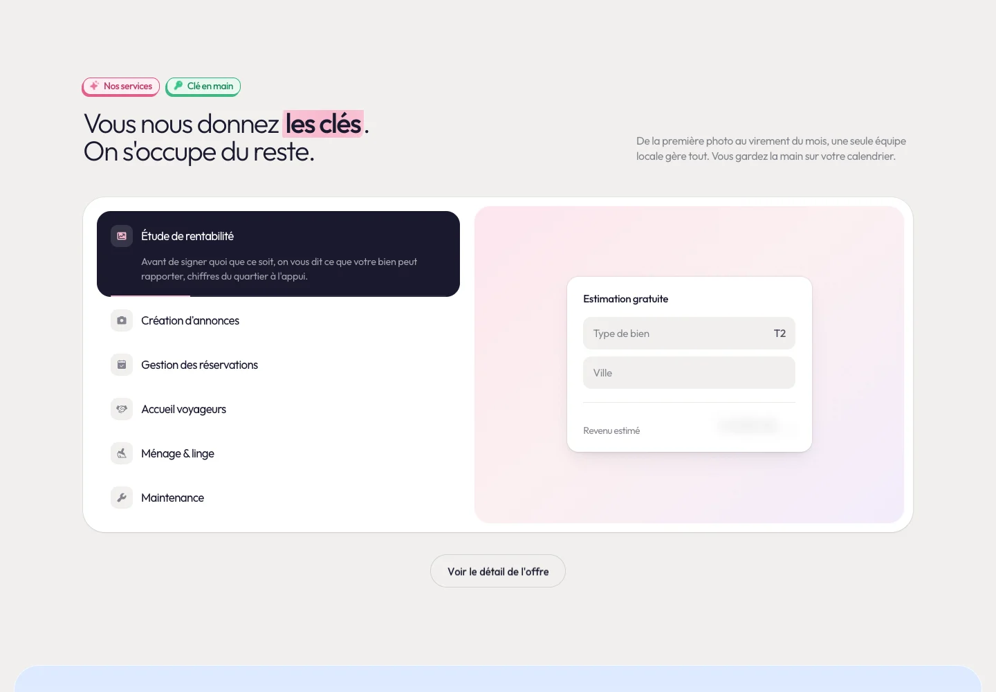 Louloue, section 1 du site