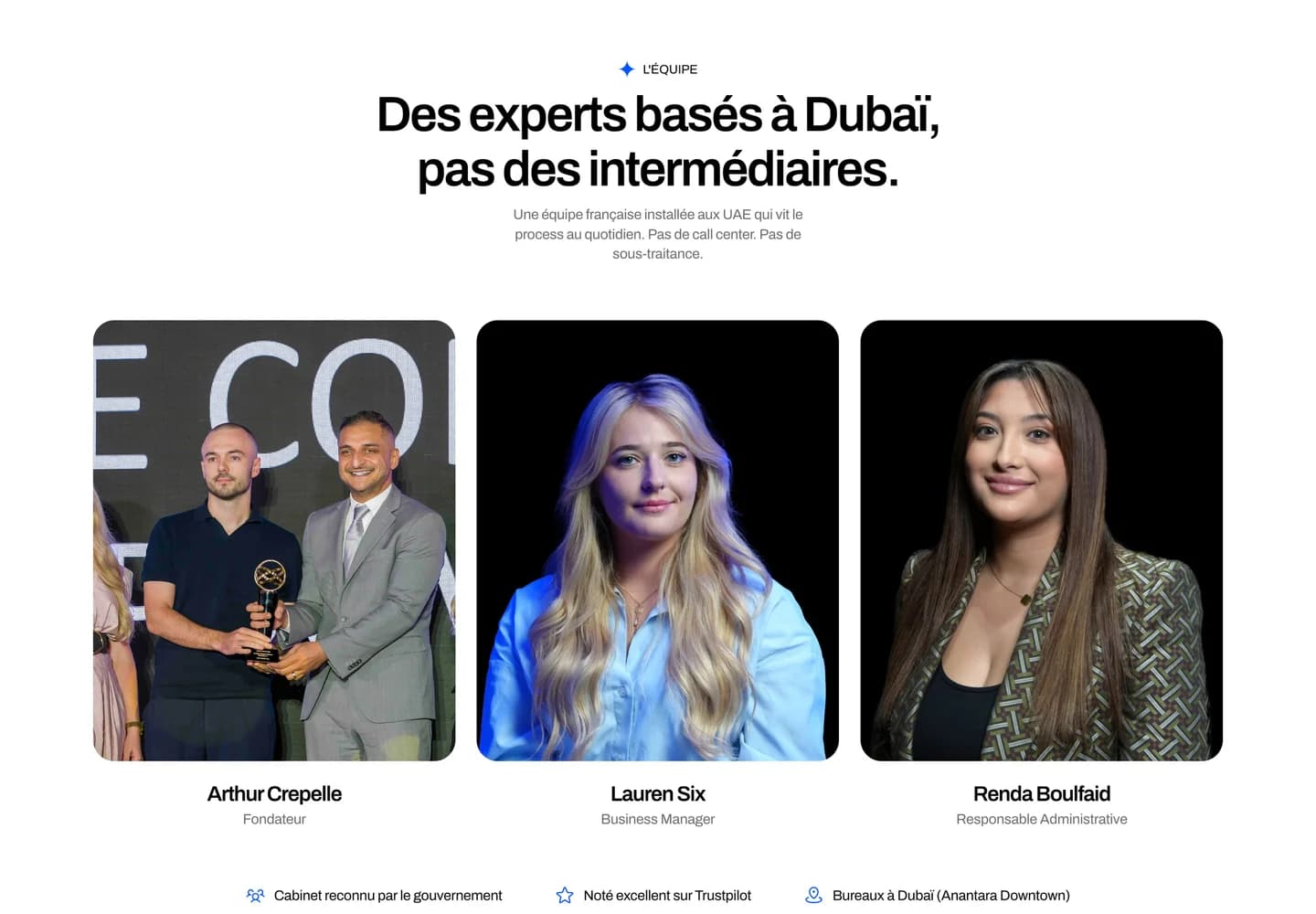 Mon Expat, section 4 du site