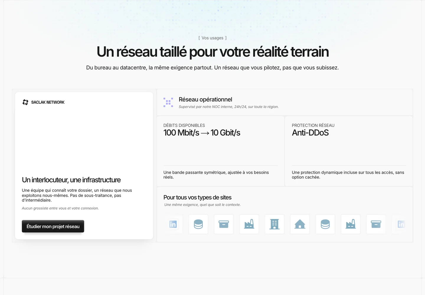 SACLAK NETWORK, section 4 du site