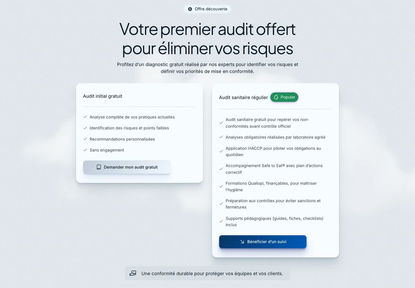 Safe to Eat, section 4 du site