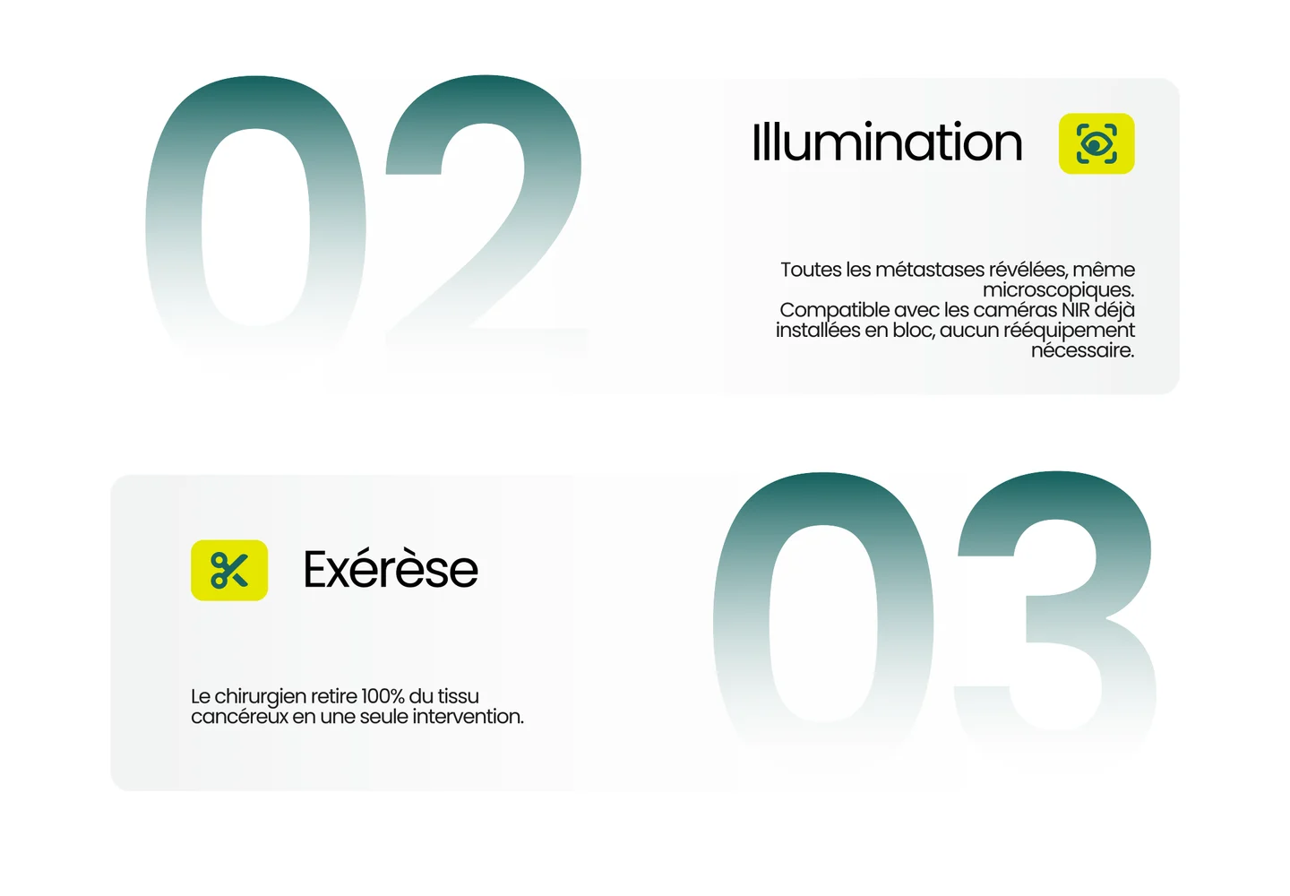 See2Cure, section 1 du site