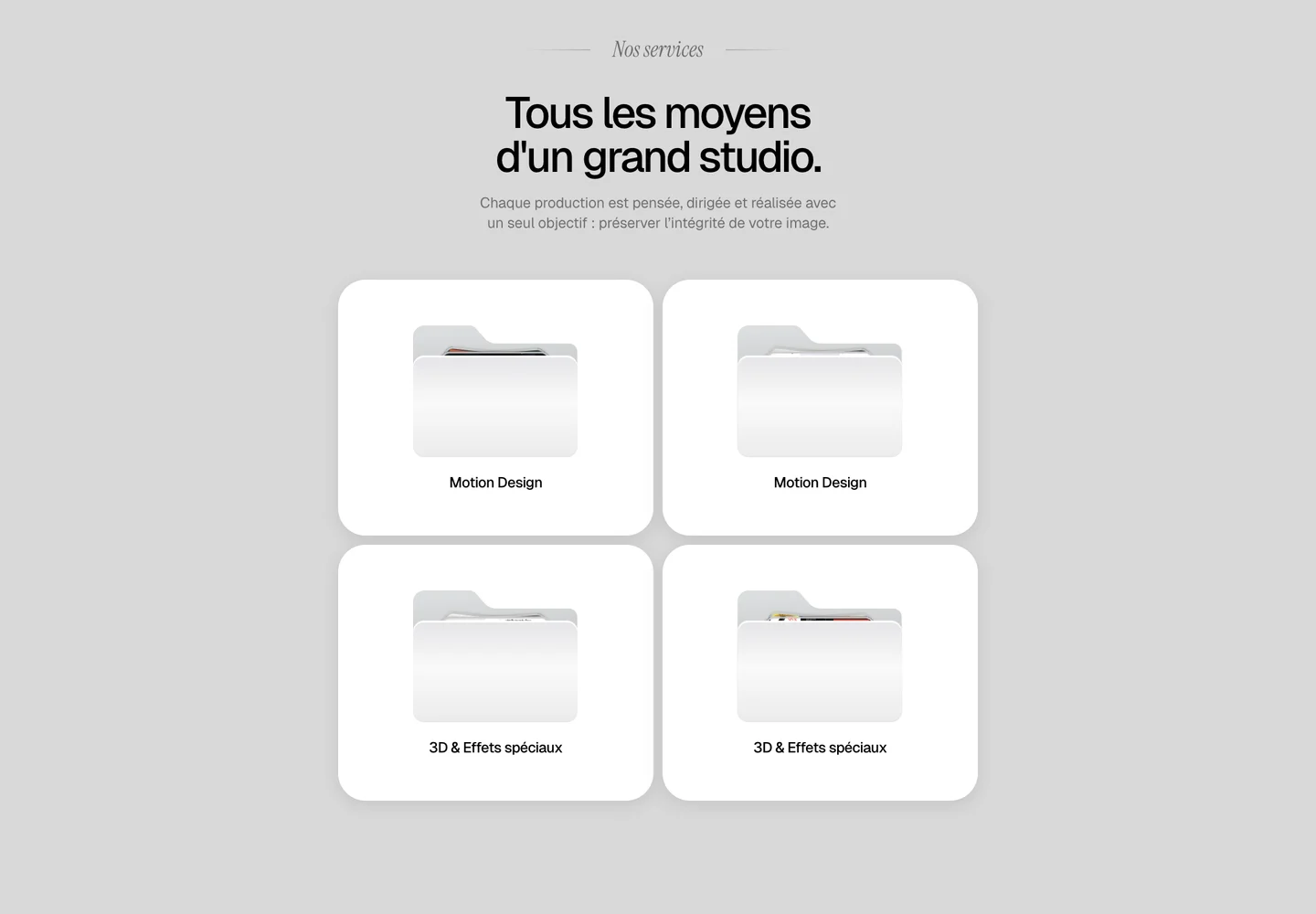 Skadeo, section 3 du site